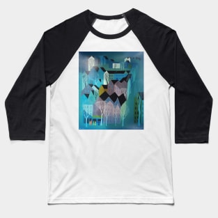 Eyvind Earle Baseball T-Shirt